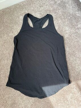 lululemon athletica Black Racerback Tank Top